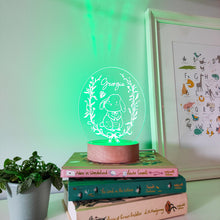 Load image into Gallery viewer, Photograph of night light bunny design by The Crafty Stag