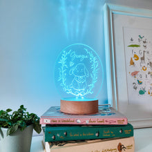 Load image into Gallery viewer, Photograph of kid&#39;s night light by The Crafty Stag