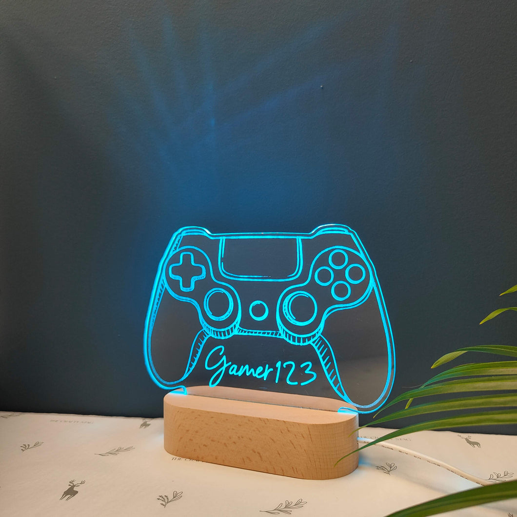 Photograph of games controller light by The Crafty Stag
