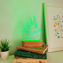 Load image into Gallery viewer, Photograph of princess castle night light by The Crafty Stag