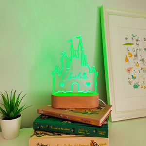 Photograph of princess castle night light by The Crafty Stag